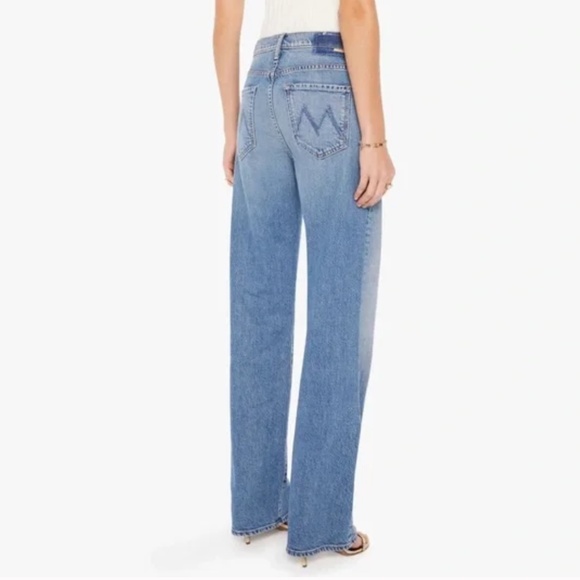 Mother The Dodger Sneak Straight Leg Jeans - Picture 1 of 3